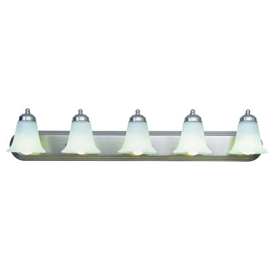 Roughton 5 - Light Dimmable Chandelier