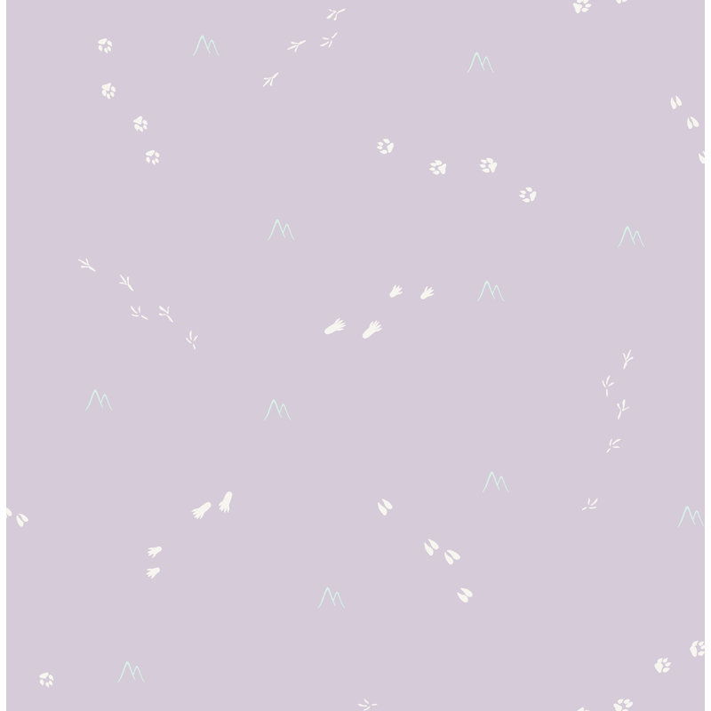 Rouleau de papier peint 396 pi x 20,5 po Ivybridge, Brume mauves
