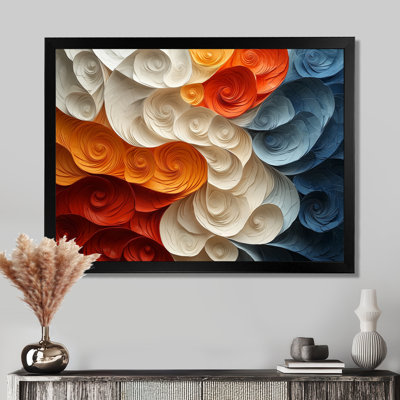 Mauer Fragmented Reality of Biomorphism Spiral II - Biomorphism Large, art mural