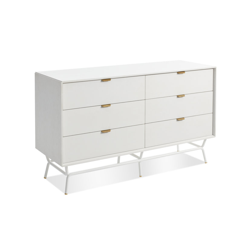 Dang 6 - Drawer Dresser, White