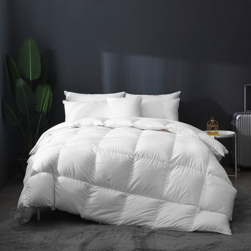 High Fill Power All Season Feather Down Comforter, King