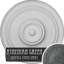 Médaillon de plafond classique Endurathane, 21 7/8 po x P 2 3/8 po (pour auvents jusqu'à 5 1/2 po)-580005275