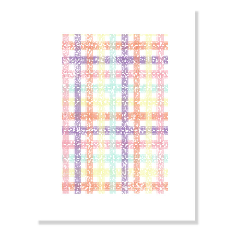 Adhésif décoratif à carreaux uniques, H 10 po x l 8 po x P 1 po, Papier