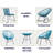 Travers Indoor/Outdoor Stackable Wicker Dining Side Chair-1872442543