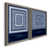 Gray Framed Canvas
