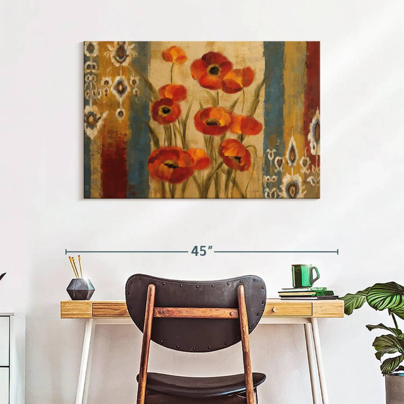 Tapisserie Harnek Ikat, H 26 po x l 39 po