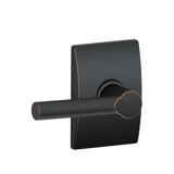 Broadway Lever with Century Trim Hall and Closet Lock