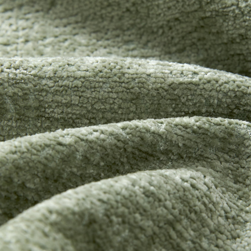 142" Modular Sectional Sofa, Green Chenille