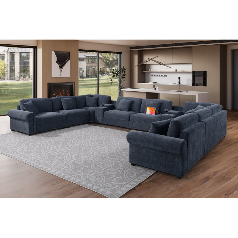 Dark Blue Polyester