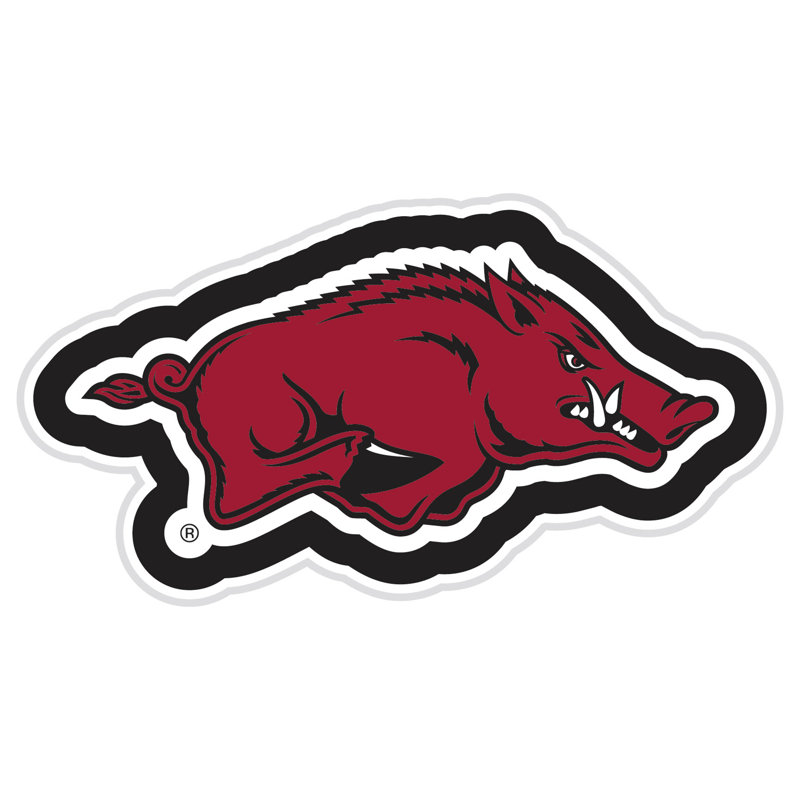 Université de l'Arkansas College, mascotte décorative à DEL Glazelite