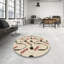 Tapis de la zone brune laine-252466765