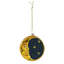Ornement en forme de lune, verre
