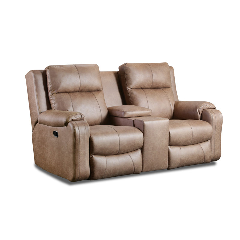 Causeuse avec appui-tête Contour Power, Brun, Manuel