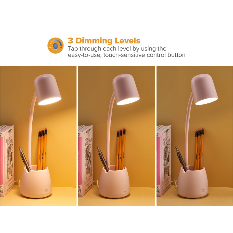 Darkash Desk Lamp, Pink