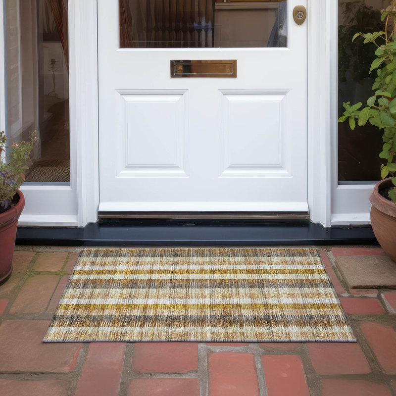  Chayden Area Rug with Non-Slip Backing, Rectangle 1'8" x 2'6"