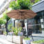 274.32cm Lighted Tilt Market Parasol-512582398