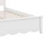 Platform Bed With Flower Shape Headboard-125980805