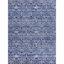 Tapis bleu et gris cobalt de haute qualité noué à la main-62091803