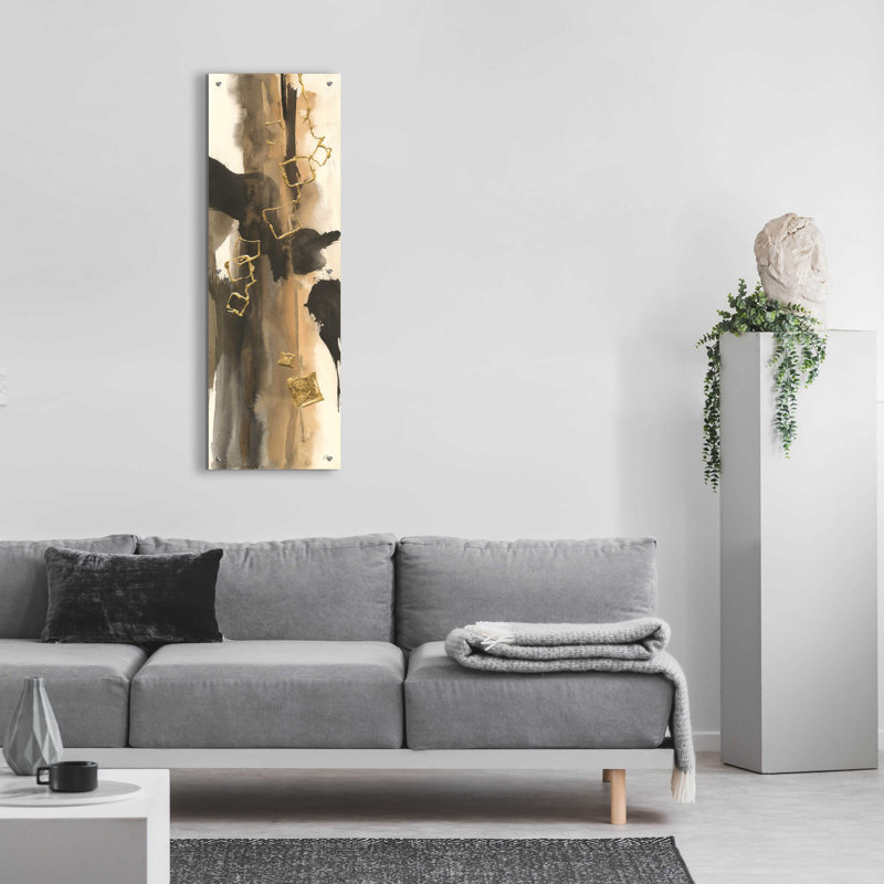 «Smoke And Miroirs II» par Chris Paschke, H 48 po x l 16 po