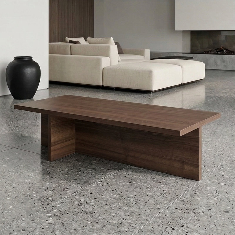 Table basse Elias, Noyer