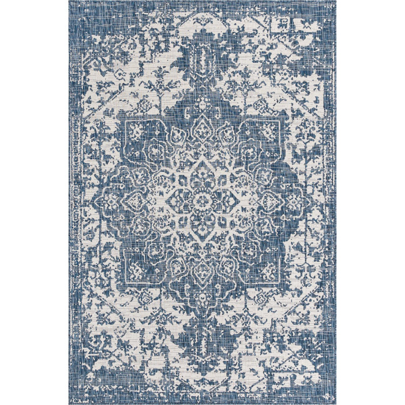 Jill Zarin Dubai Indoor/Outdoor Rug, Rectangle 6'1" x 9'