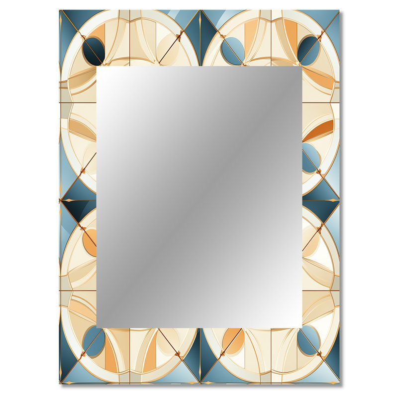 Heba - Modern Rectangular Wall Mirror, 40 po x 30 po