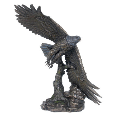 Bronze coulé à froid H 15,75 po Millwood Pines (Bronze)