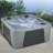 Trend 5-Person 28-Jet 54-Port Lounger Plug and Play Hot Tub Spa with Stainless Steel Heater, Digital Control, LED Lighting, Insulated Cover Included, Made in USA