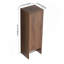 Petite armoire murale de 12 pouces avec porte à fermeture douce et porte-serviettes pour petite salle de bain, bureau et rangement-1734174053