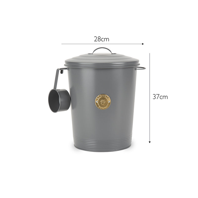 Dark Grey Food Storage Container