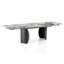 Avrumi Extendable Metal Base Dining Table-2112616890