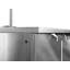 Ensemble de 3 armoires modulaires en acier inoxydable pour l'extérieur l 97 po x P 23 po x H 44,3 po-1542490558-1542490557