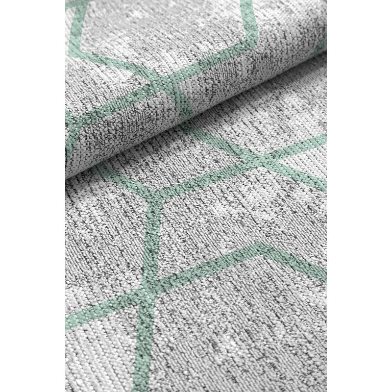 Abshire Geometric Area Rug, Rectangle 160 x 230cm