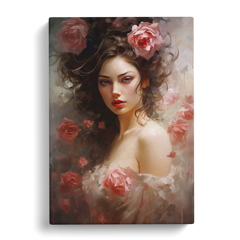 Rose Romanticism No.2 - Print, 76cm H x 50cm W x 3cm D
