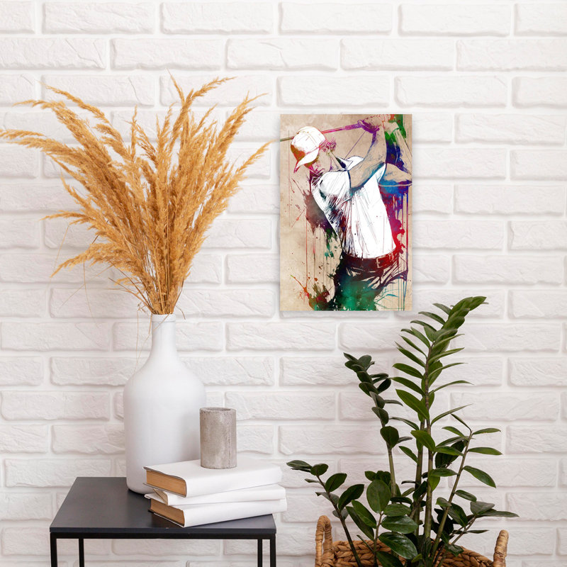 Art contemporain, art mural contemporain, H 18 po x l 12 po