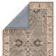 Tapis oriental gris / beige / brun en laine touffeté à la main Crestfield-20400141