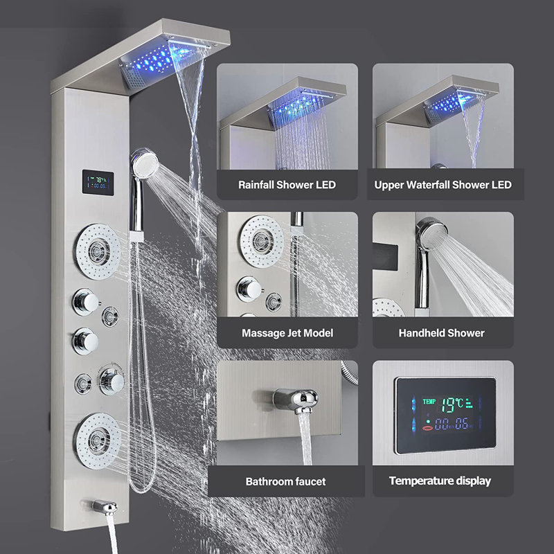 Steeves Shower Tower Panel
