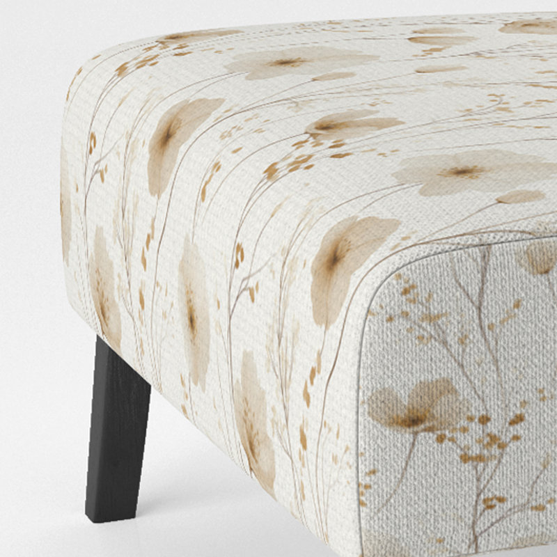 Fauteuil de chambre Country Farmhouse, Pantoufle sans accoudoirs