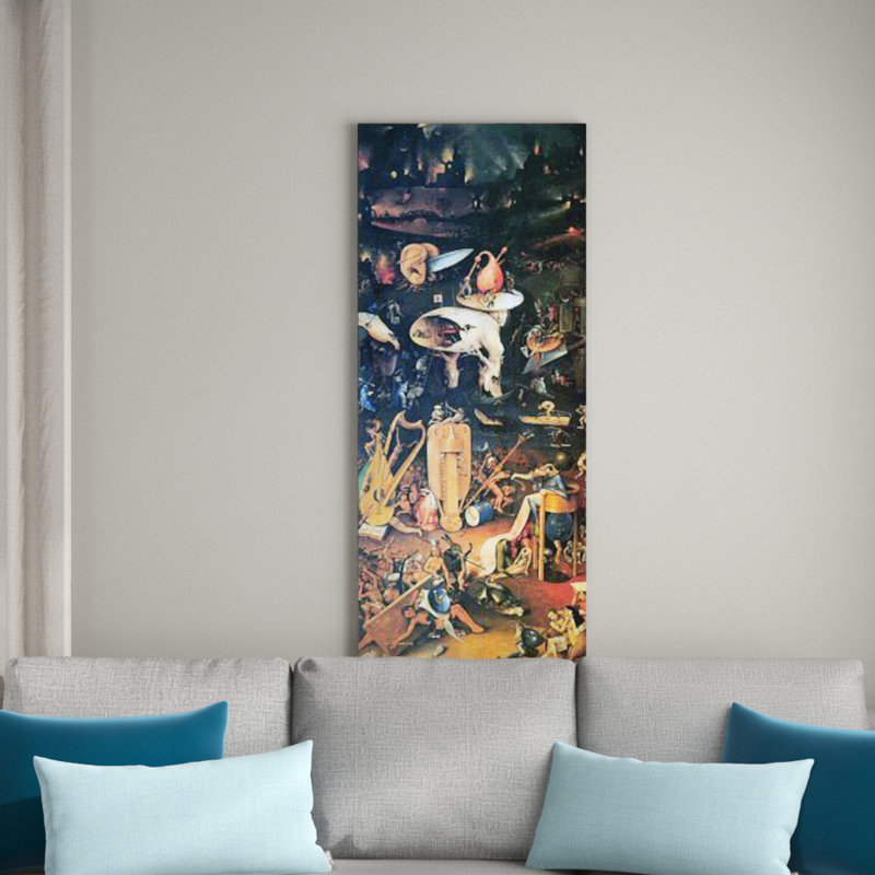 Hieronymus Bosch - Wrapped Canvas Print