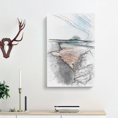 Tolcarne Beach In Newquay - Wrapped Canvas Print