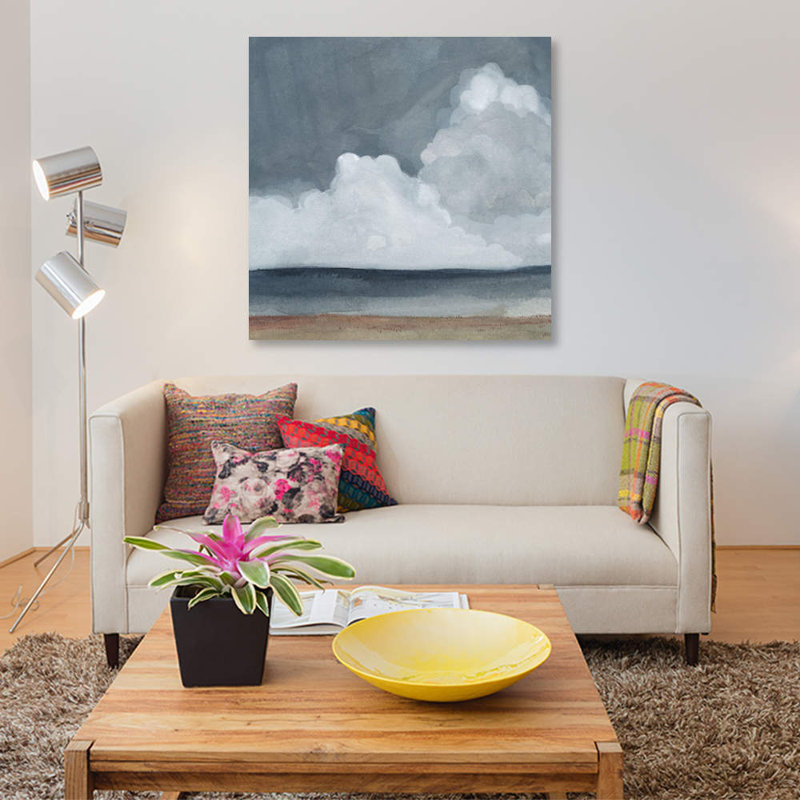 « cloud landscape i », impression sur toile, H 12 po x l 12 po x P 1,5 po, Toile tendue
