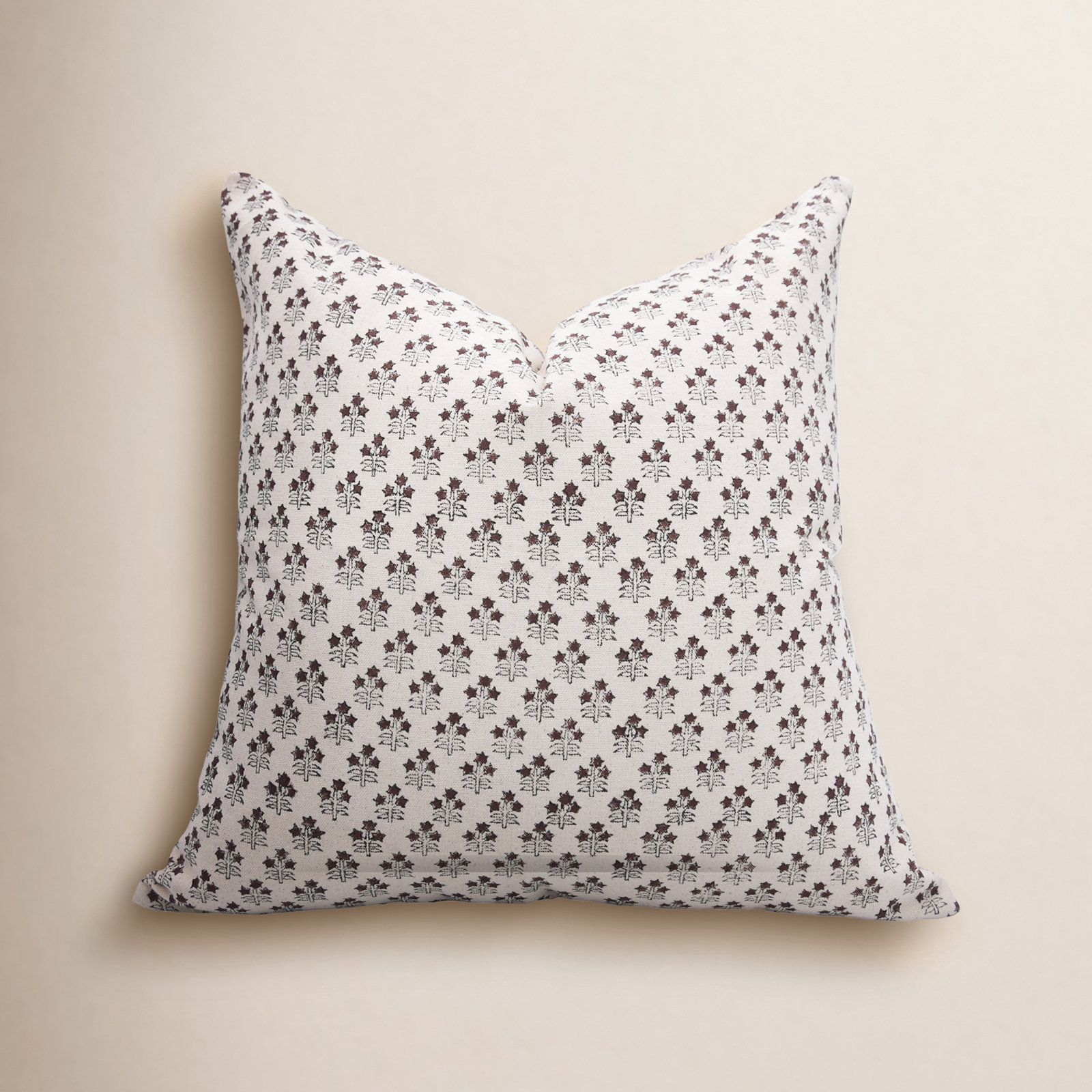 Levert Cotton Pillow Cover, 24" x 24"