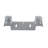 Vitreous China Rectangular Wall Mount Bathroom Sink with Overflow-18797841