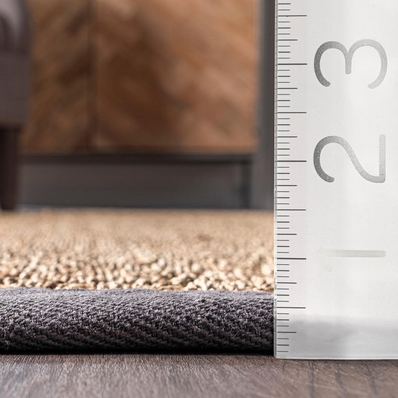 Tapis intérieur / extérieur gris foncé Belz, Rectangle 3 pi x 5 pi