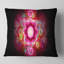 Fleur fractale rose vif - coussin abstrait imprimé-30642630-30642634