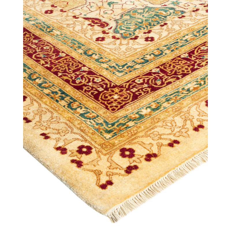 Classic One-of-a-Kind 9' 2" X 12' 0" Hand Knotted Area Rug