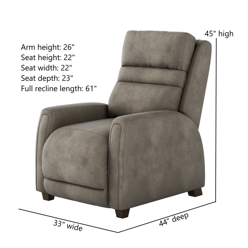 Turbo Leather Zero Gravity Recliner with Power Headrest