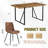 Dining Table With Chairs For 4,Dining Room Table Set With Sturdy Metal Frame Chairs For Small Spaces, Apartment, Dining Room-980566218