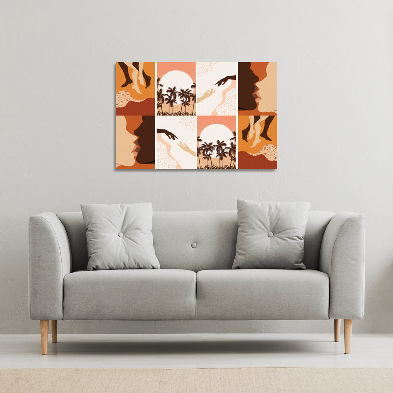 No Title by Andrew Lee - Wrapped Canvas Print