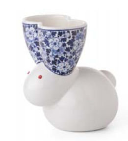 Delft Blue Ceramic Table Vase